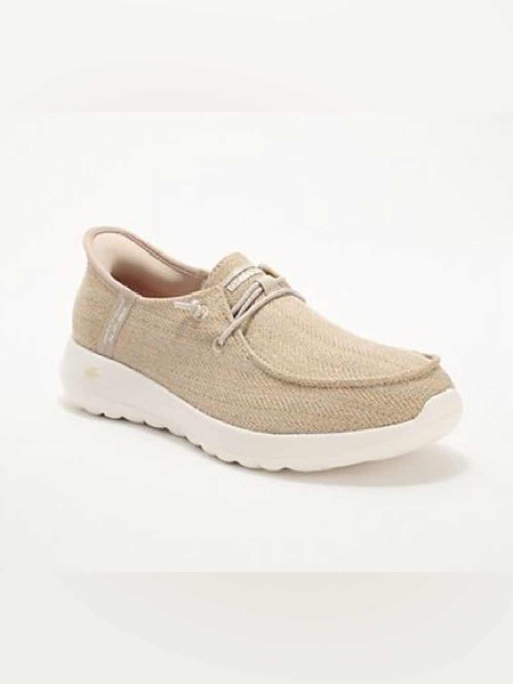Skechers GO WALK Joy Fantasia Slip-ins Women’s 9.5 Natural Gold 124644